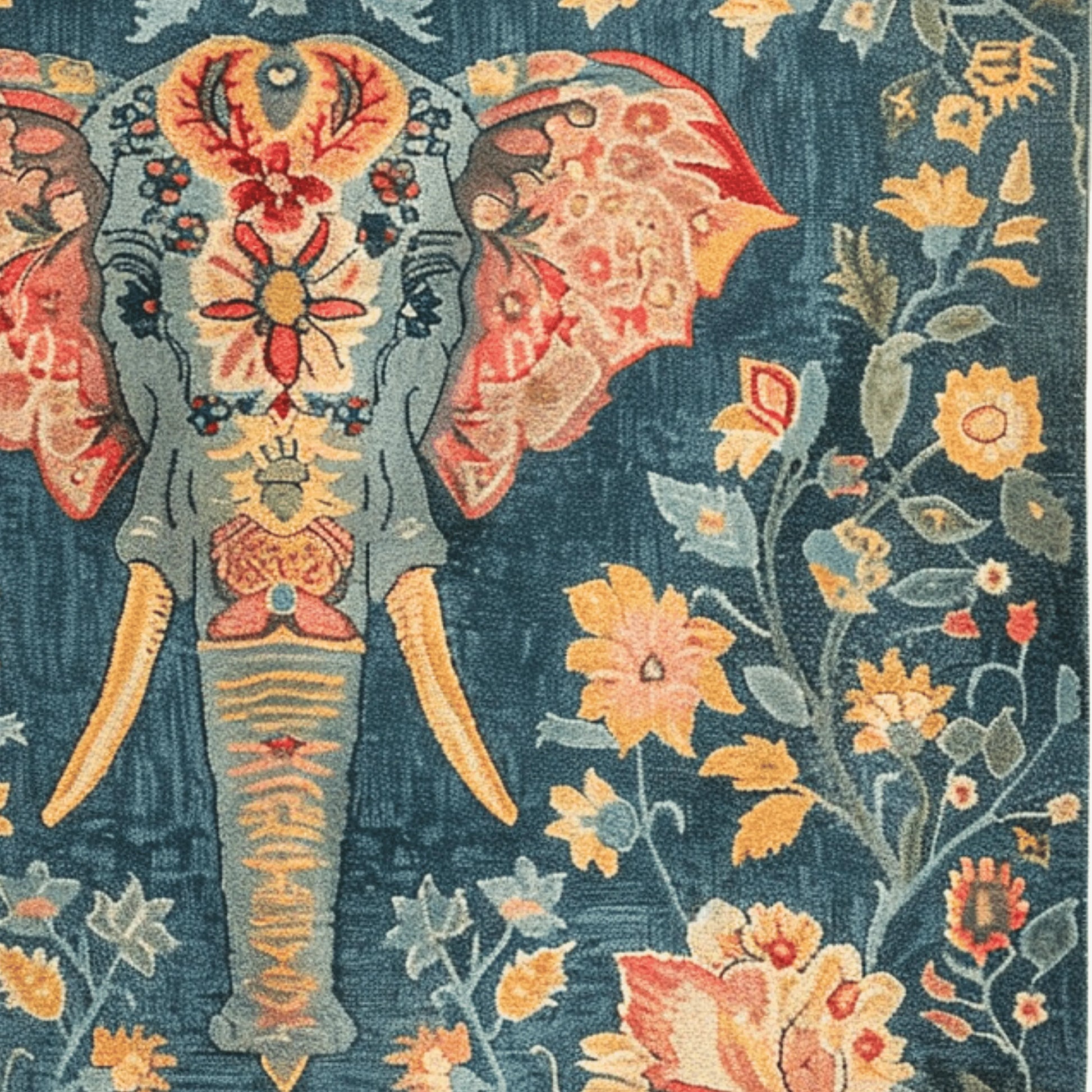 Elephantine Garden Hand Tufted Rug