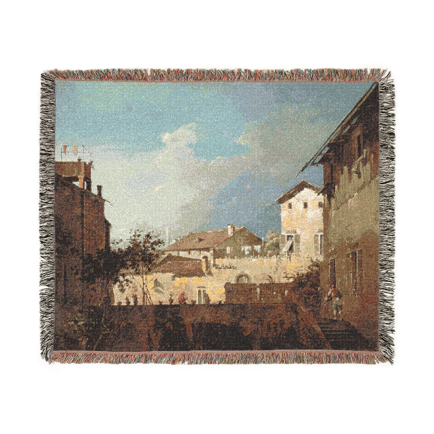The Terrace - Canaletto Tapestry Blanket