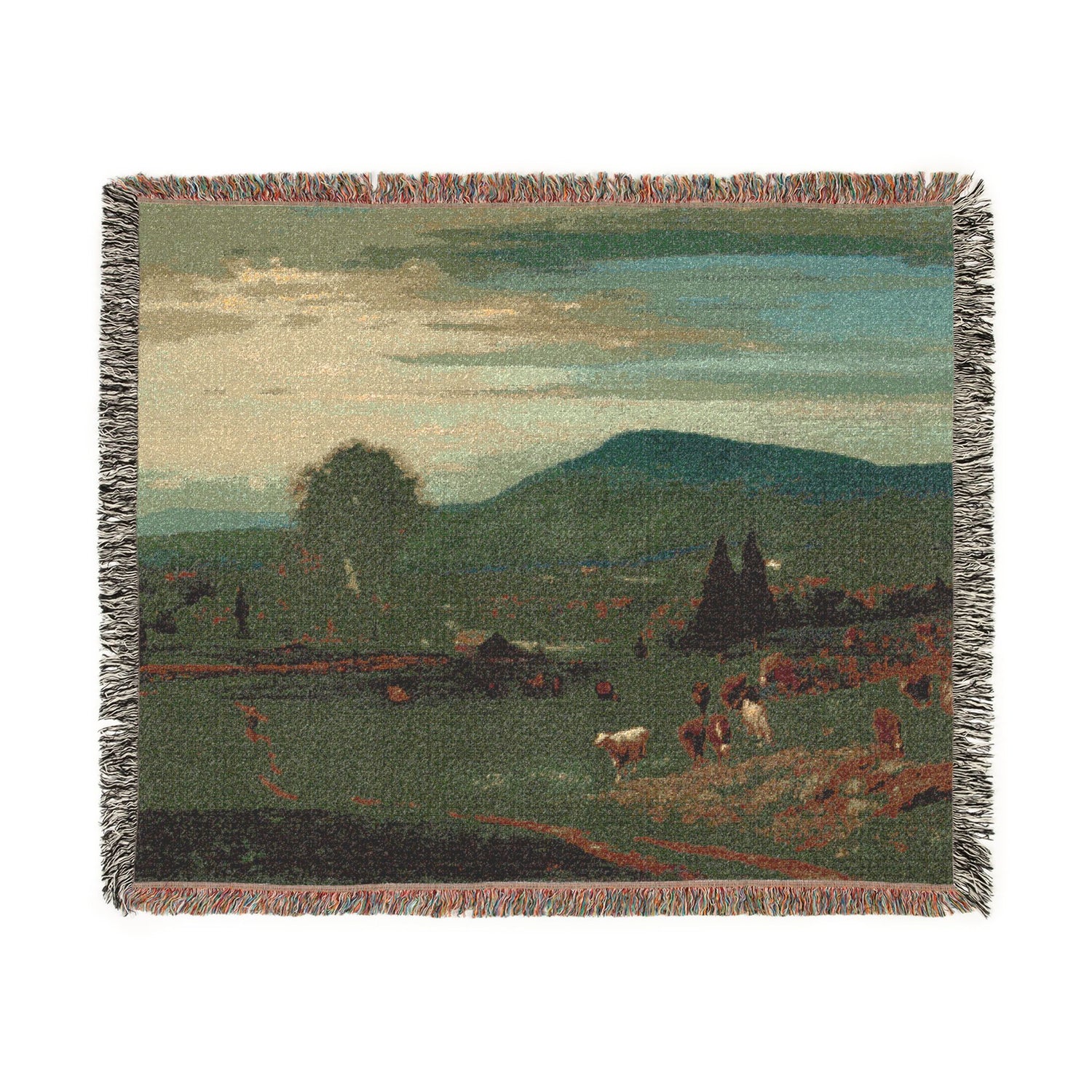 Summer in the Catskills - George Inness Tapestry Blanket