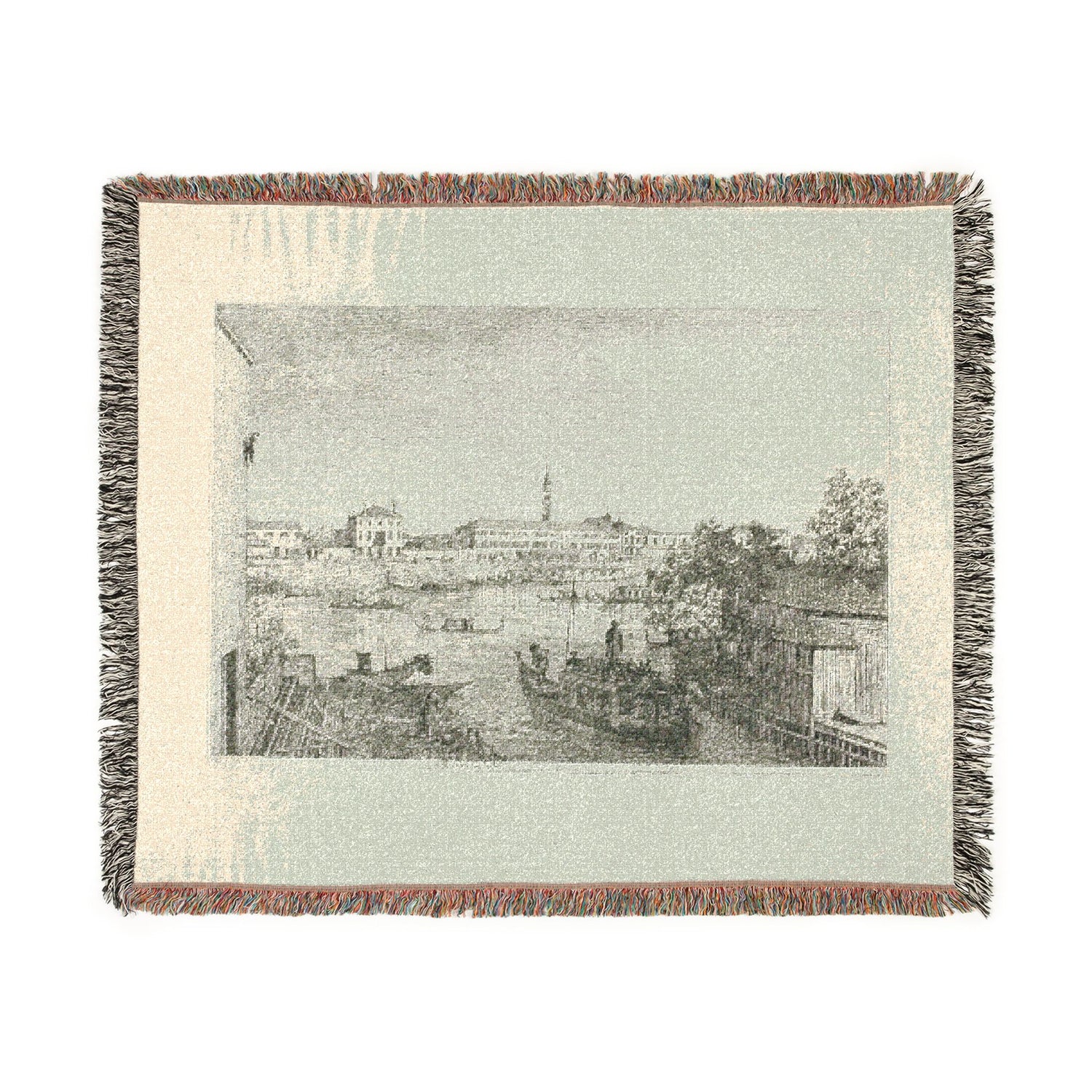 Ale Porto del Dolo - Canaletto Tapestry Blanket