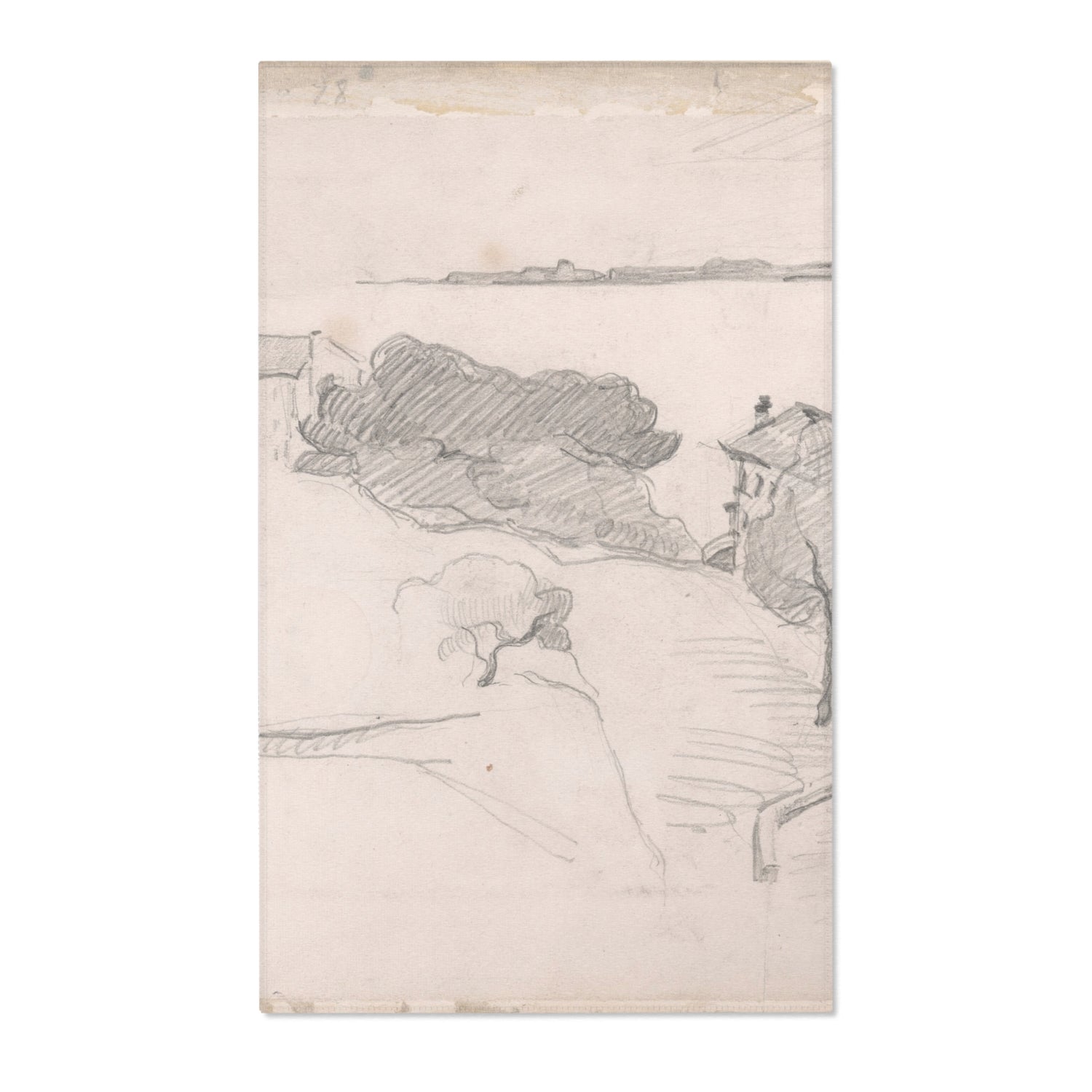 L'Estaque - Paul Cezanne Area Rug