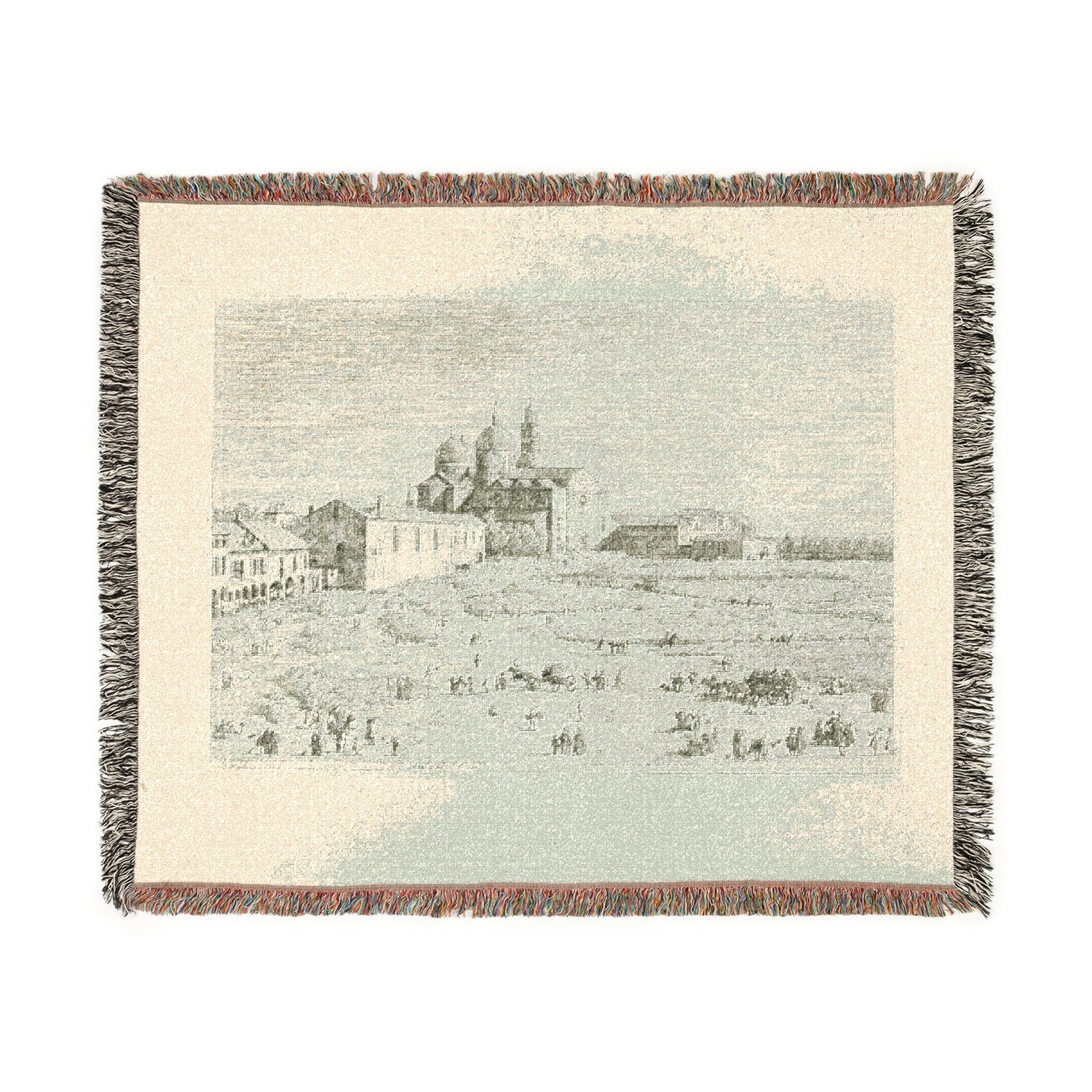 S. Giustina in Prà della Vale - Canaletto Tapestry Blanket