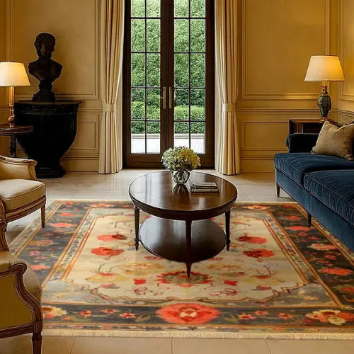 sleek-floral-expression-hand-knotted-area-rug