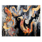 Ember Dragon’s Mystical Ascent Hand Tufted Rug