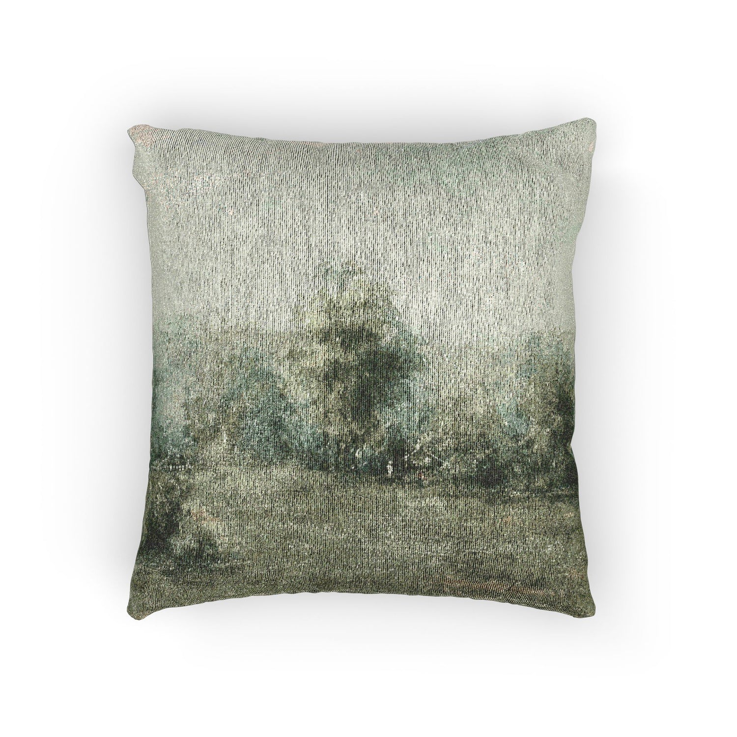 George Inness - Landscape | Woven Pillow