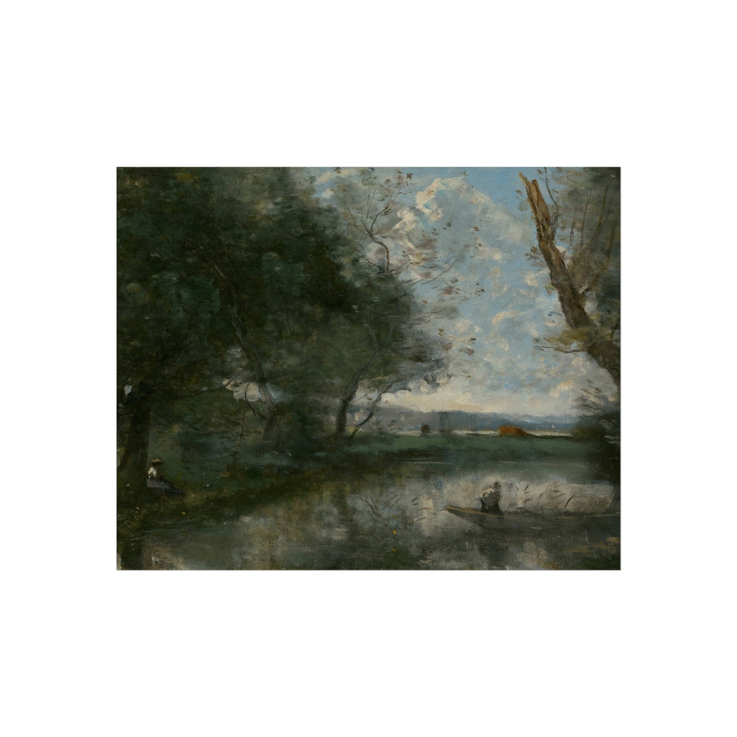 Jean Baptiste Camille Corot - Landscape | Fine Art Poster