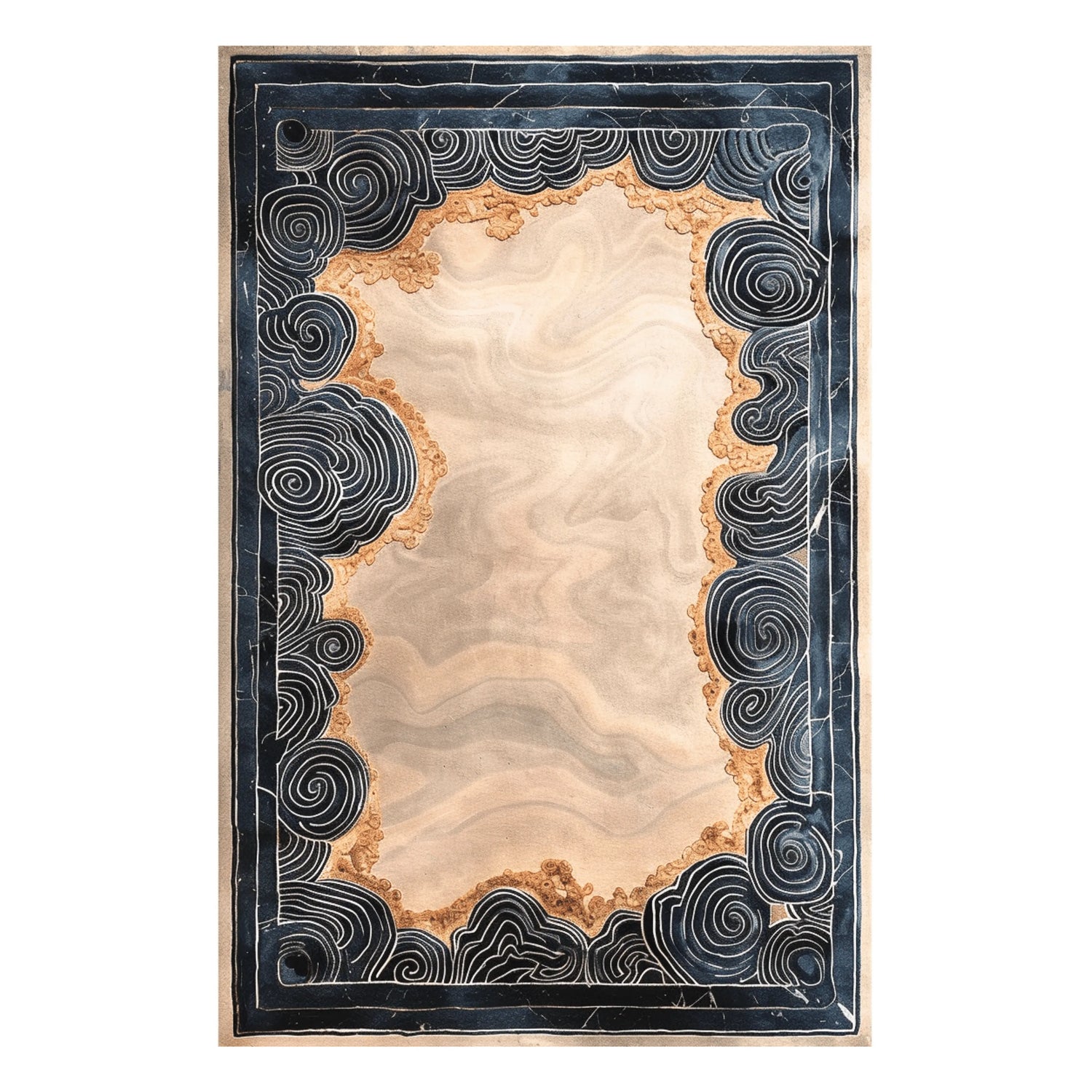 Cloud Frame Hand Tufted Rug