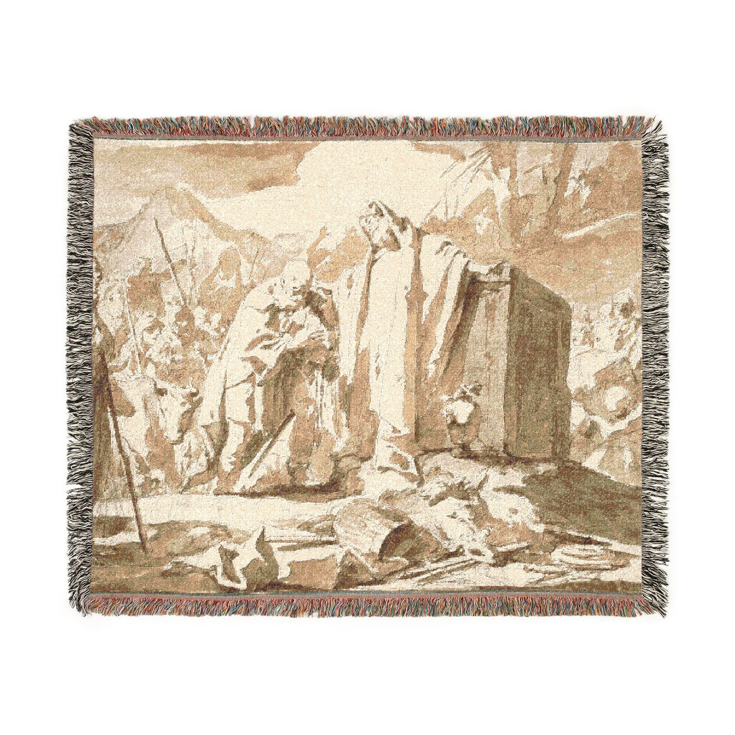 The Meeting of Abraham and Melchizedek - Giovanni Battista Tiepolo Tapestry Blanket