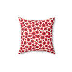 Scarlet Reverie Decor Pillow