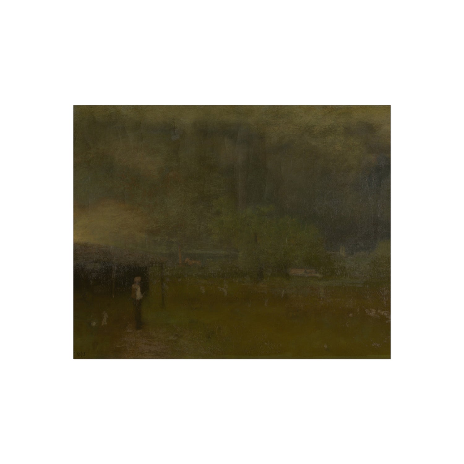 George Inness - Threatening | Fine Art Poster