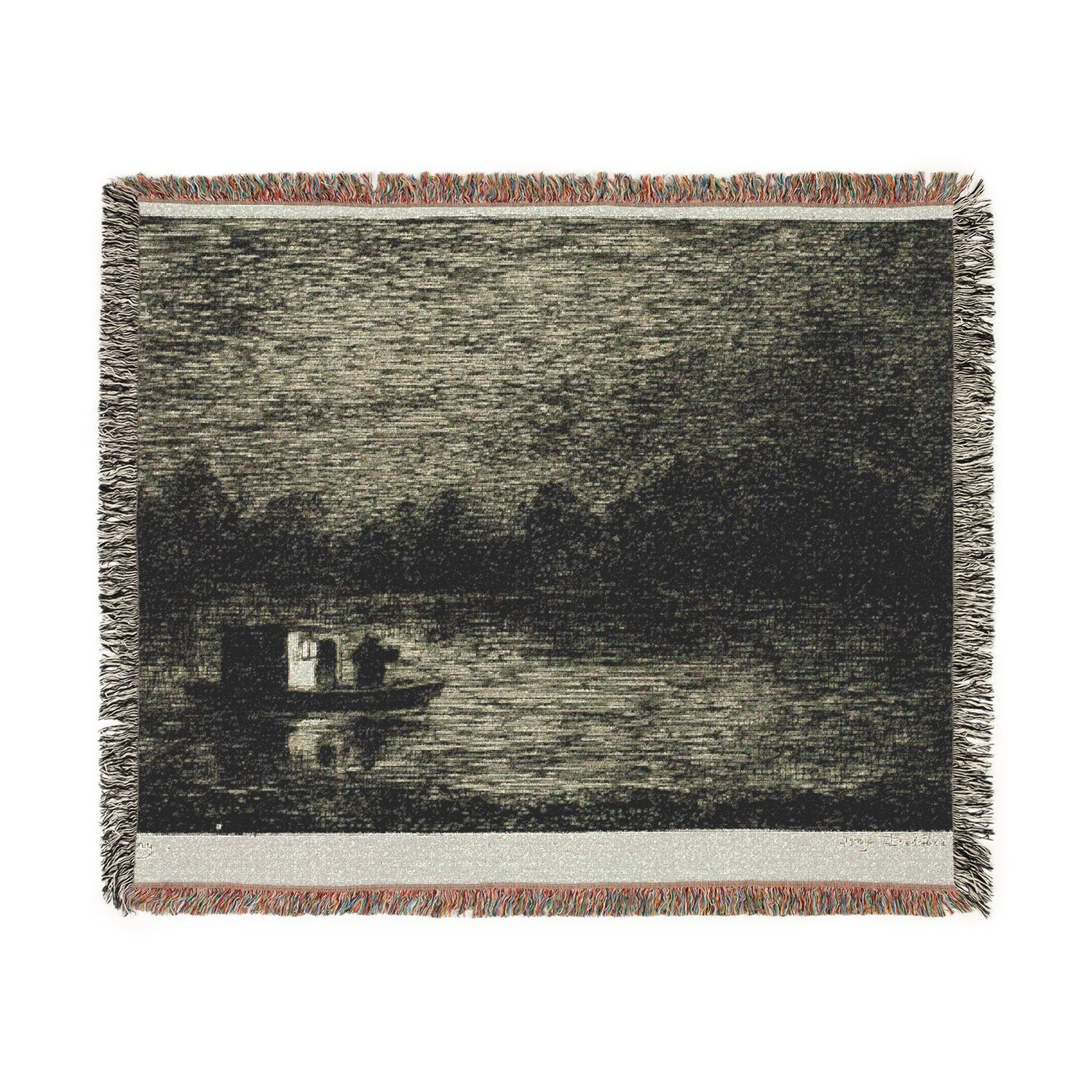 Night Voyage - Charles François Daubigny Tapestry Blanket
