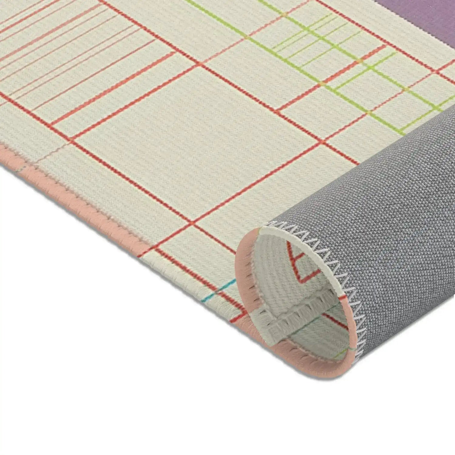 Modern Rhythm Accent Rug