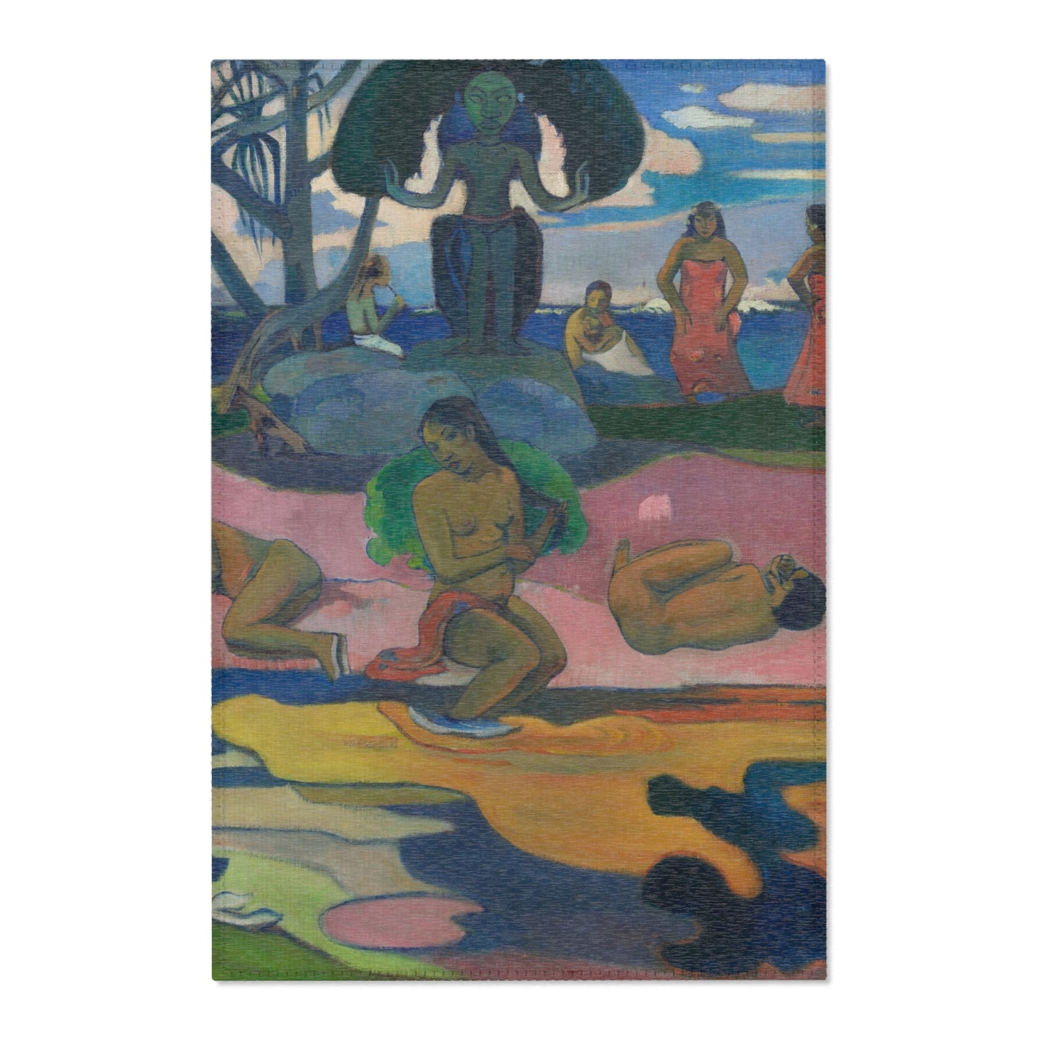 Day of the God - Paul Gauguin Area Rug