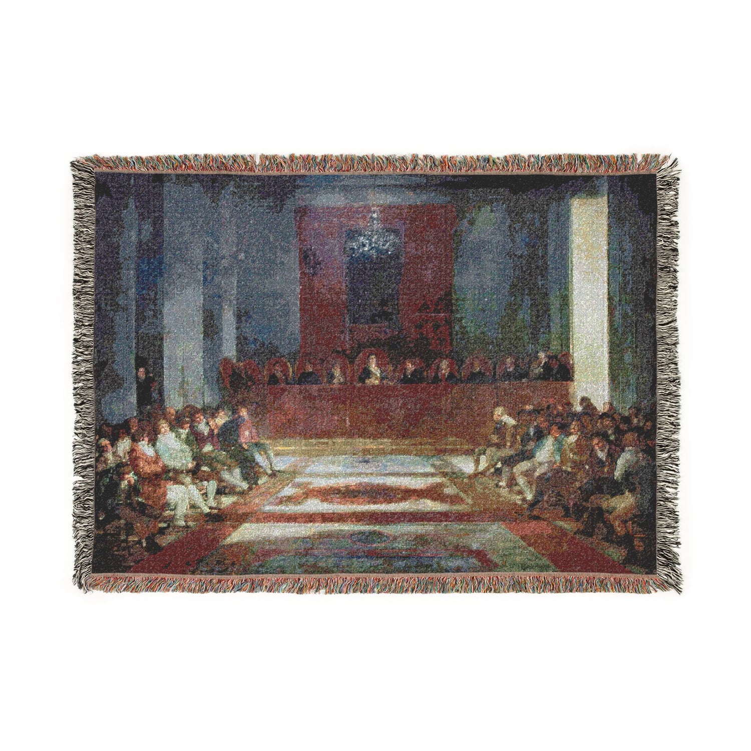 La Junte des Philippines - Francisco de Goya Tapestry Blanket
