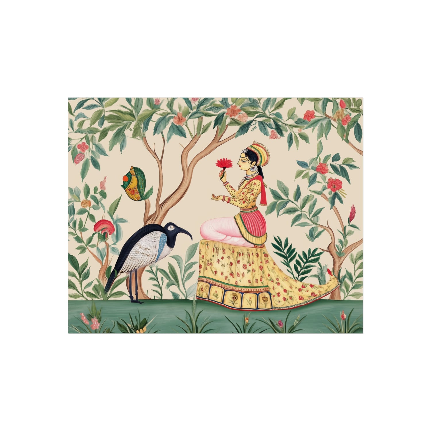 Lady of Mogul Fine Art Poster