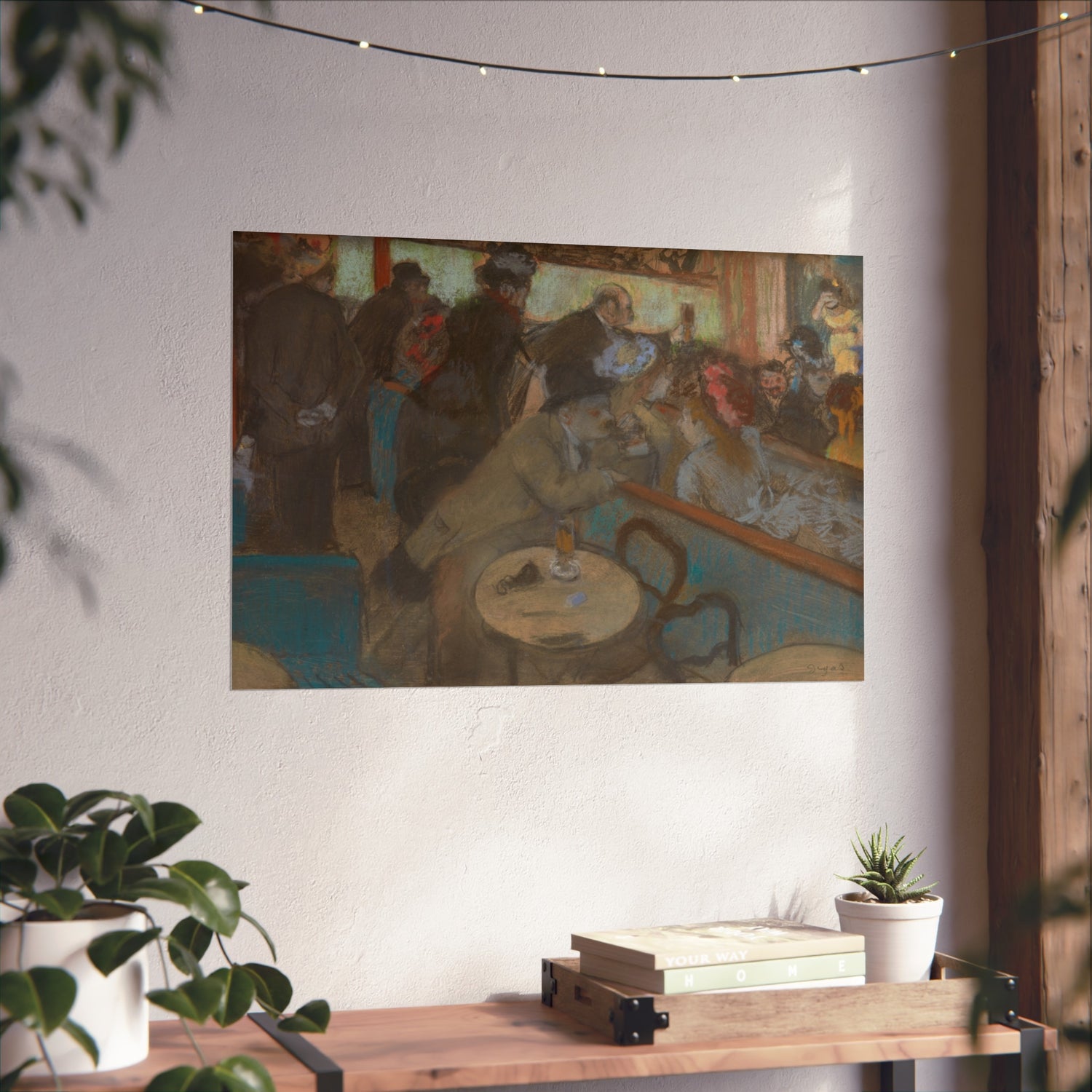 Café-Concert - Hilaire Germain Edgar Degas Fine Art Poster