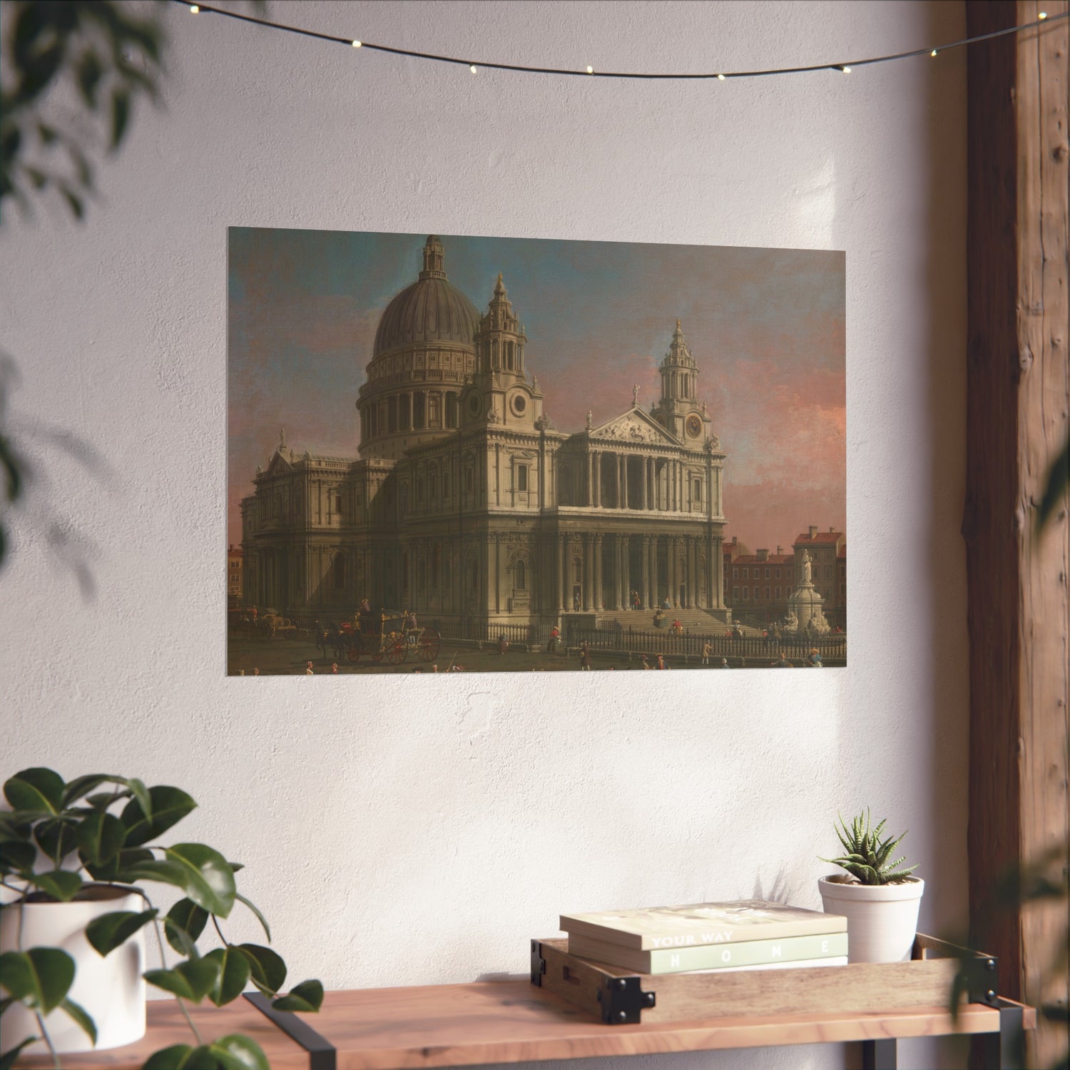 St. Paul's Cathedral - Canaletto Fine Art Poster