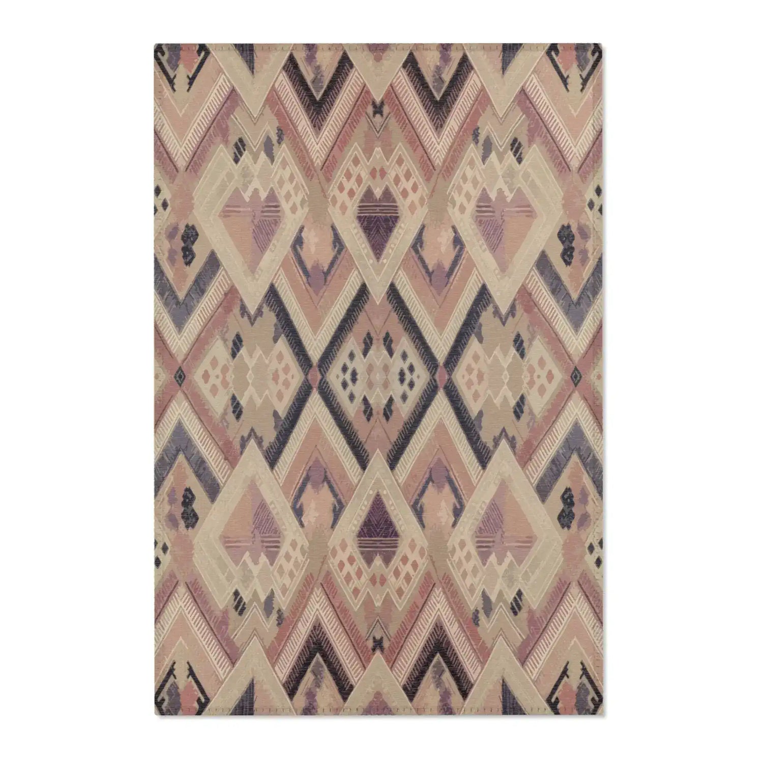 Desert Rose Diamond Accent Rug