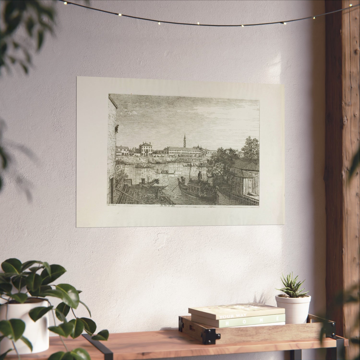 Ale Porto del Dolo - Canaletto Fine Art Poster