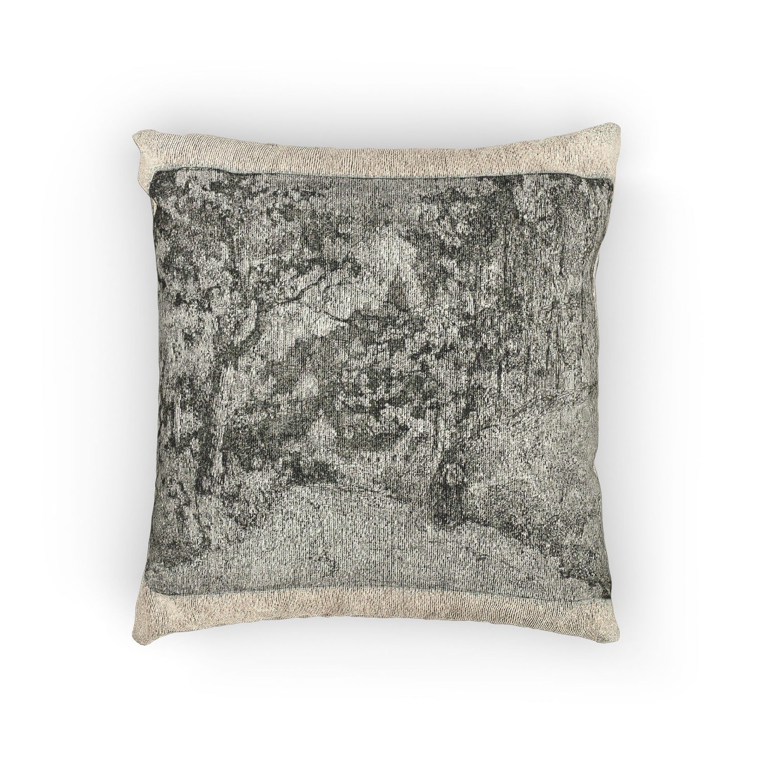 Camille Pissarro - Wooded Lane at Pontoise | Woven Pillow