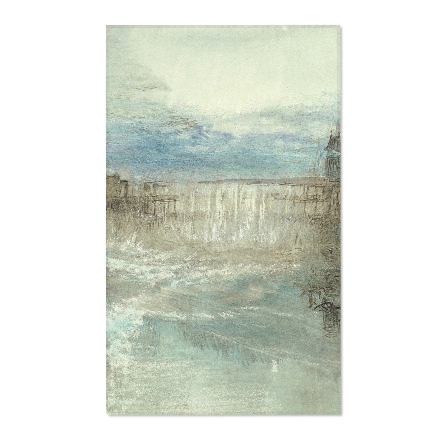View of Lucerne - Joseph Mallord William Turner Area Rug