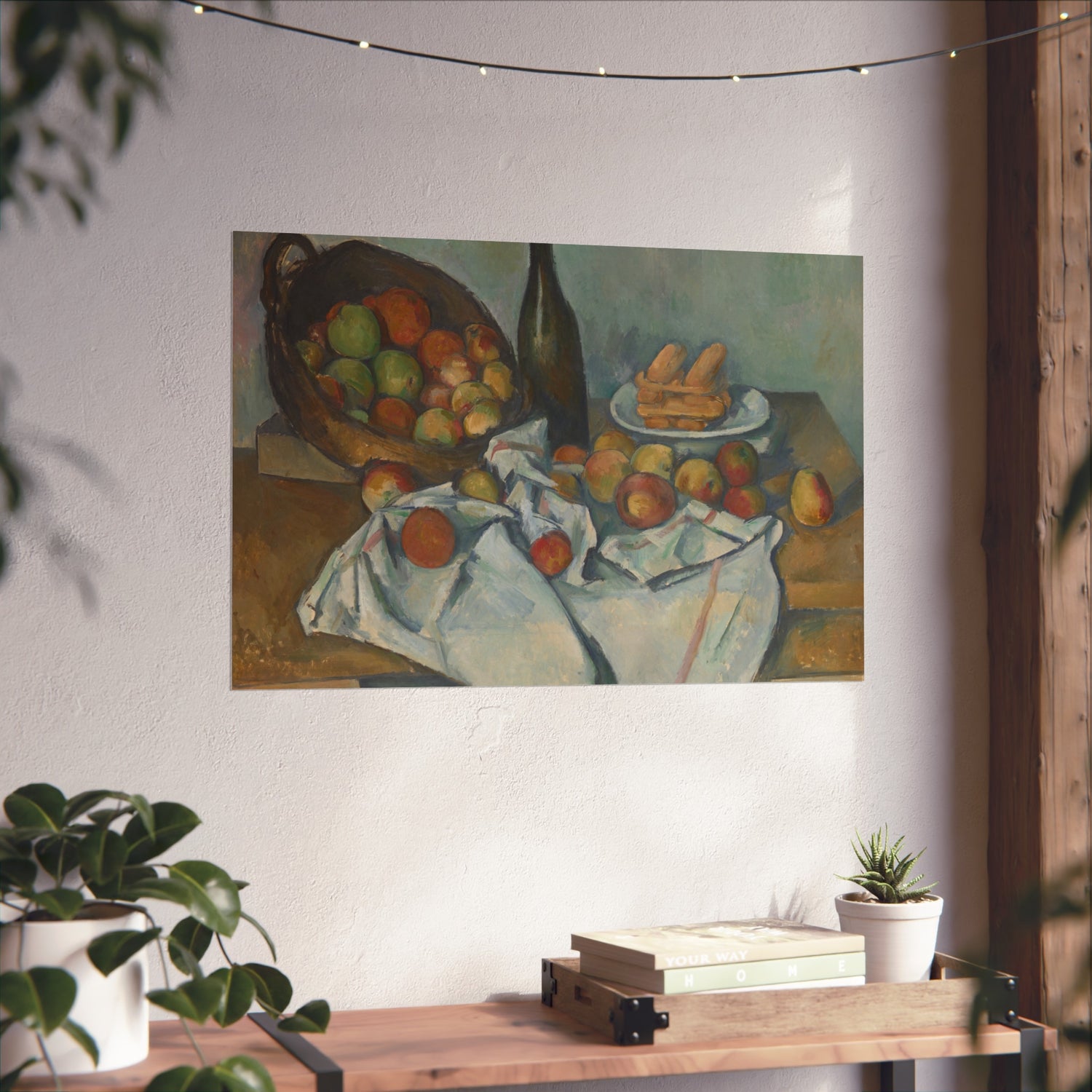 The Basket of Apples - Paul Cezanne Fine Art Poster