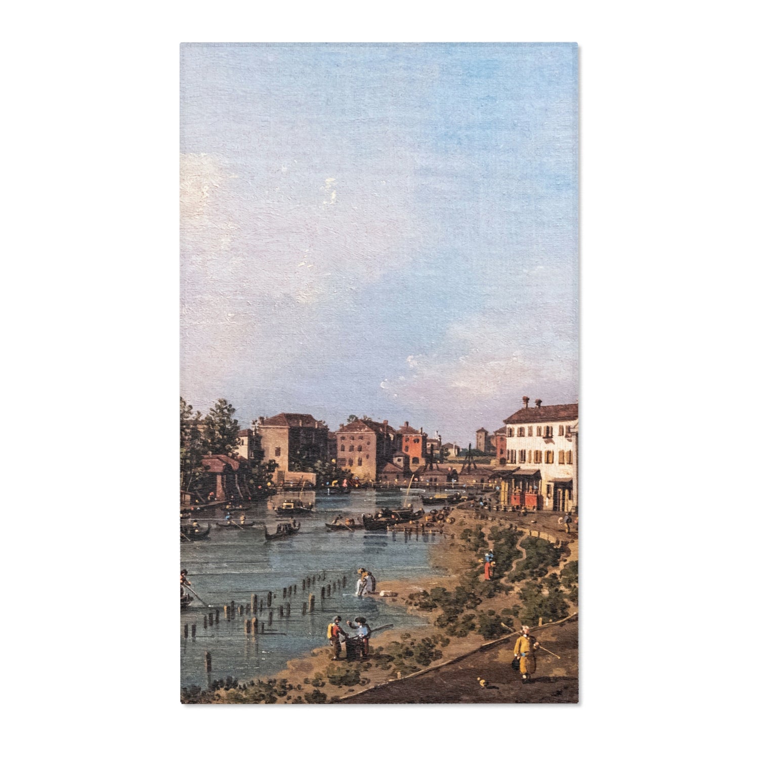 Vue de Dolo - Canaletto Area Rug