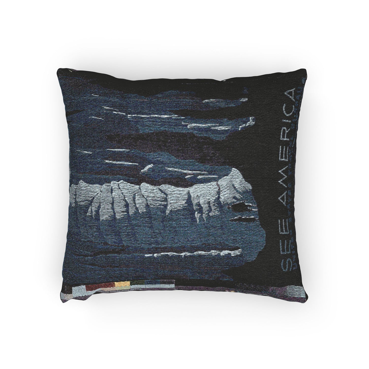 See America Carlsbad Caverns Pillow