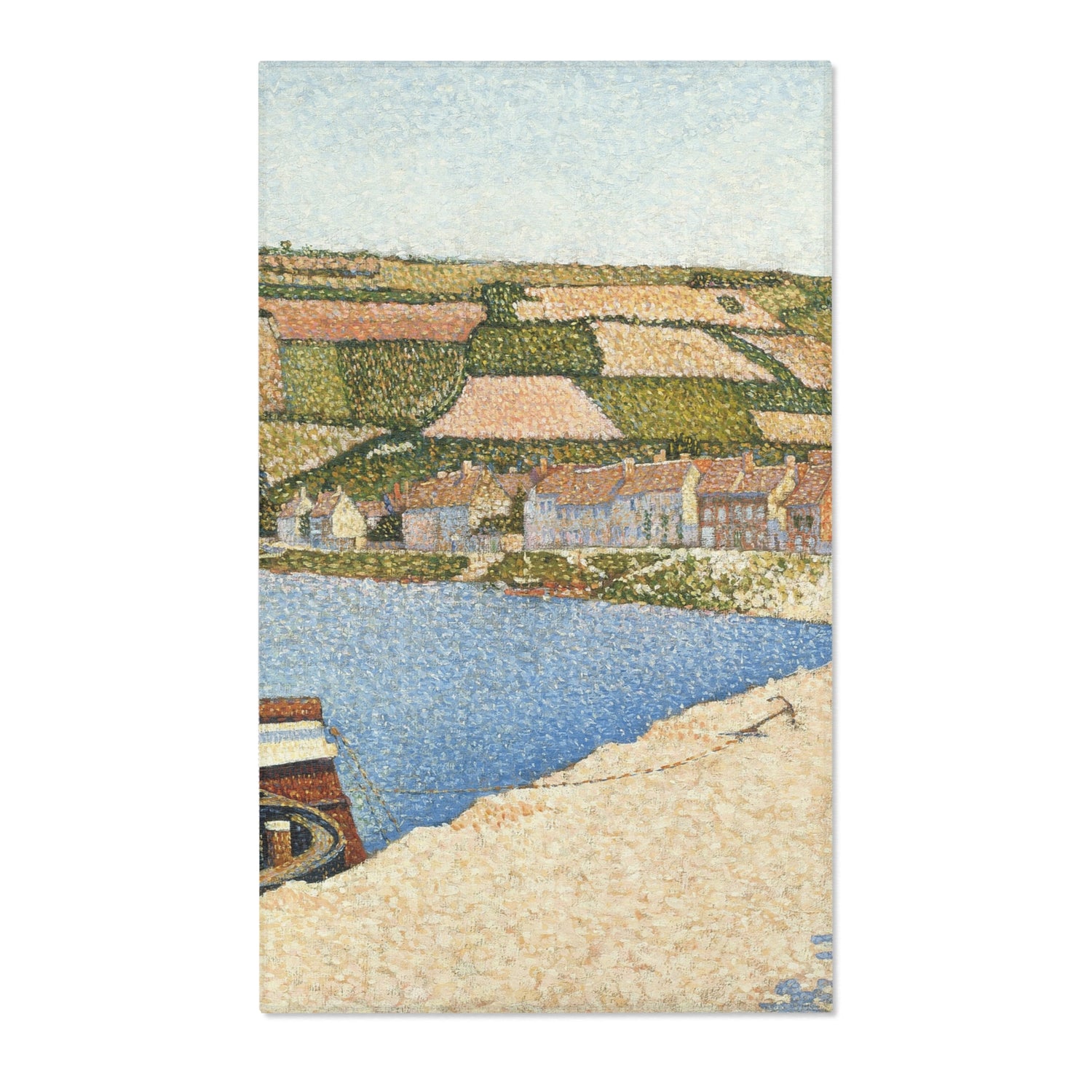 Les Andelys, Côte d'Aval - Paul Signac Area Rug