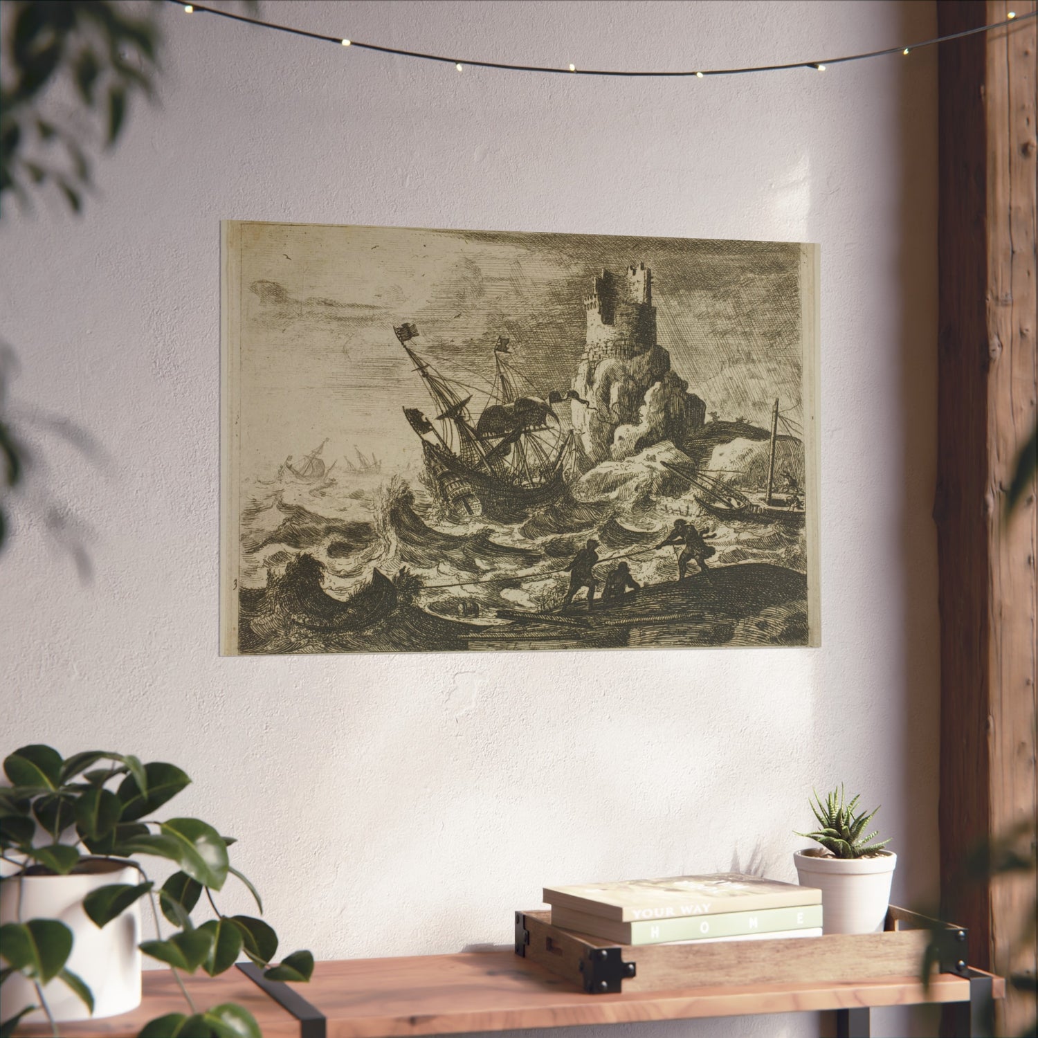 The Shipwreck - Claude Lorrain Fine Art Poster