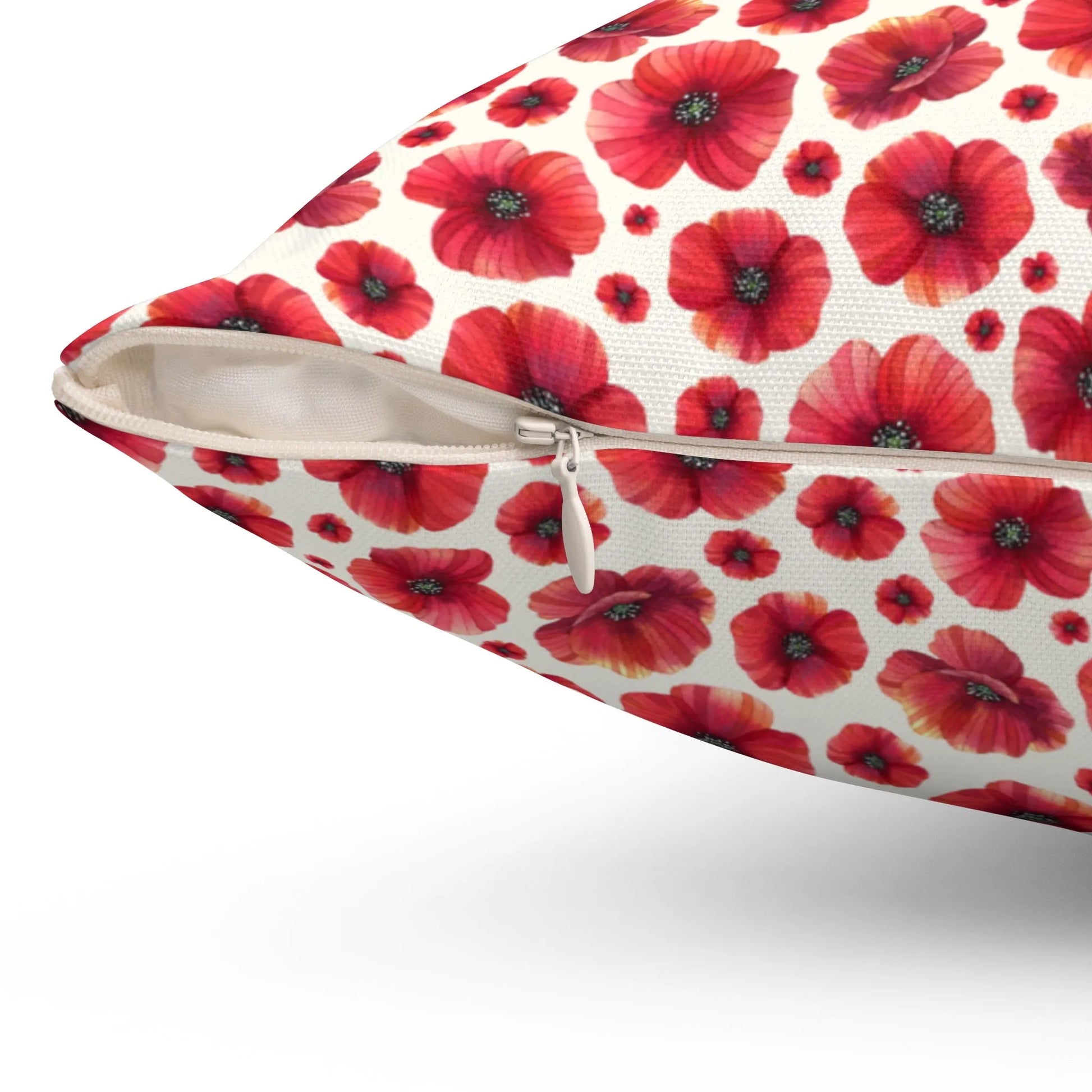 Scarlet Reverie Decor Pillow