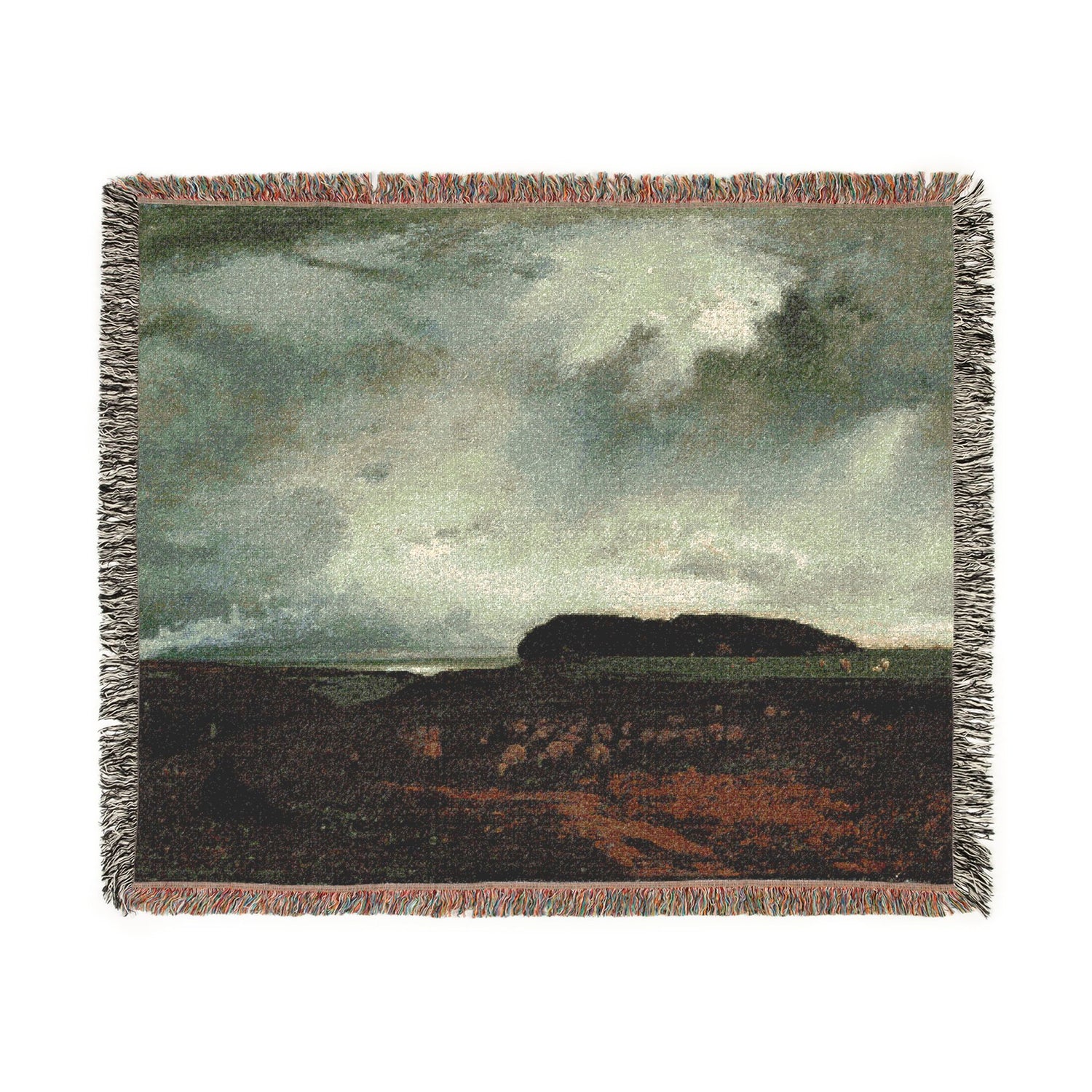 The Storm - George Inness Tapestry Blanket