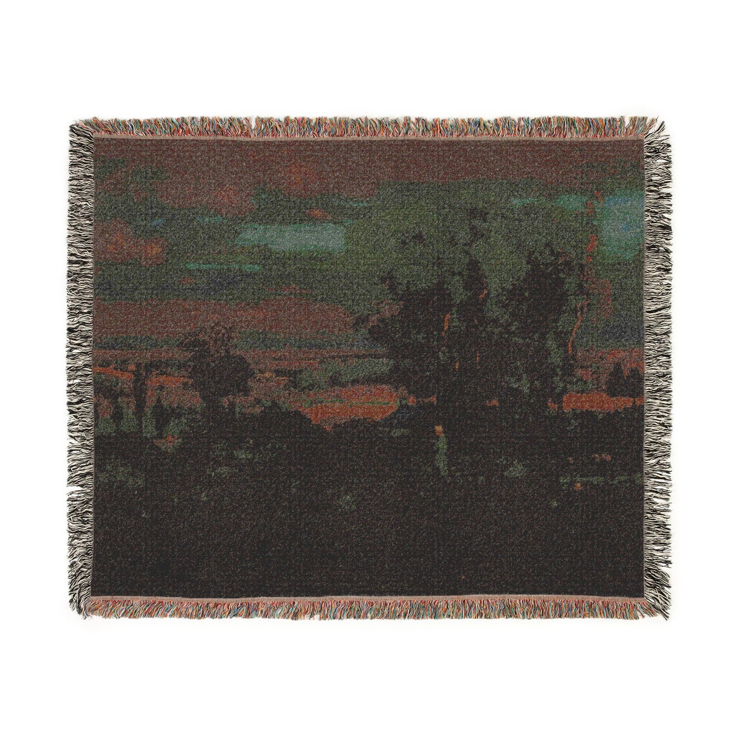 Twilight in Italy - George Inness Tapestry Blanket