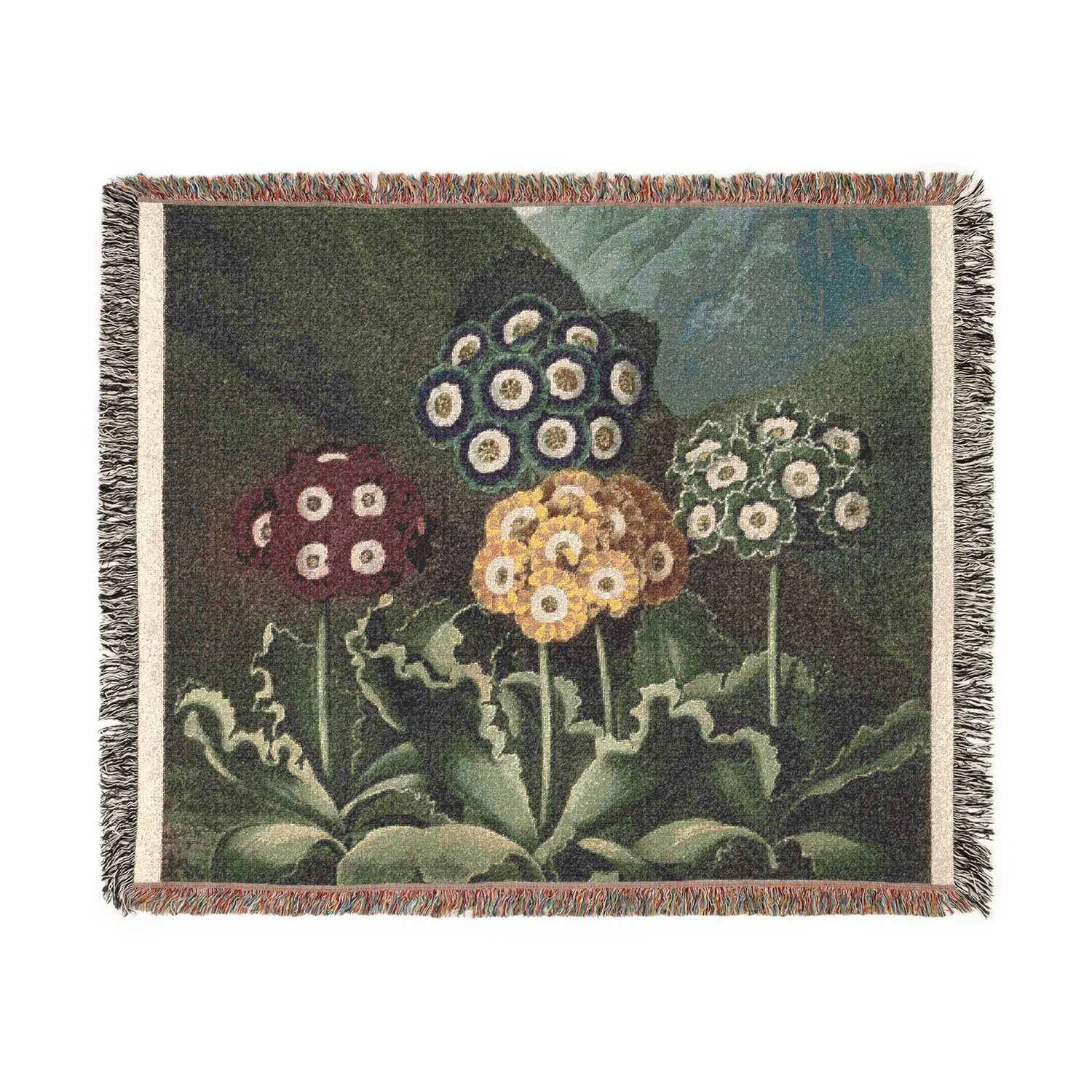Auriculas - R. J. Thornton Tapestry Blanket