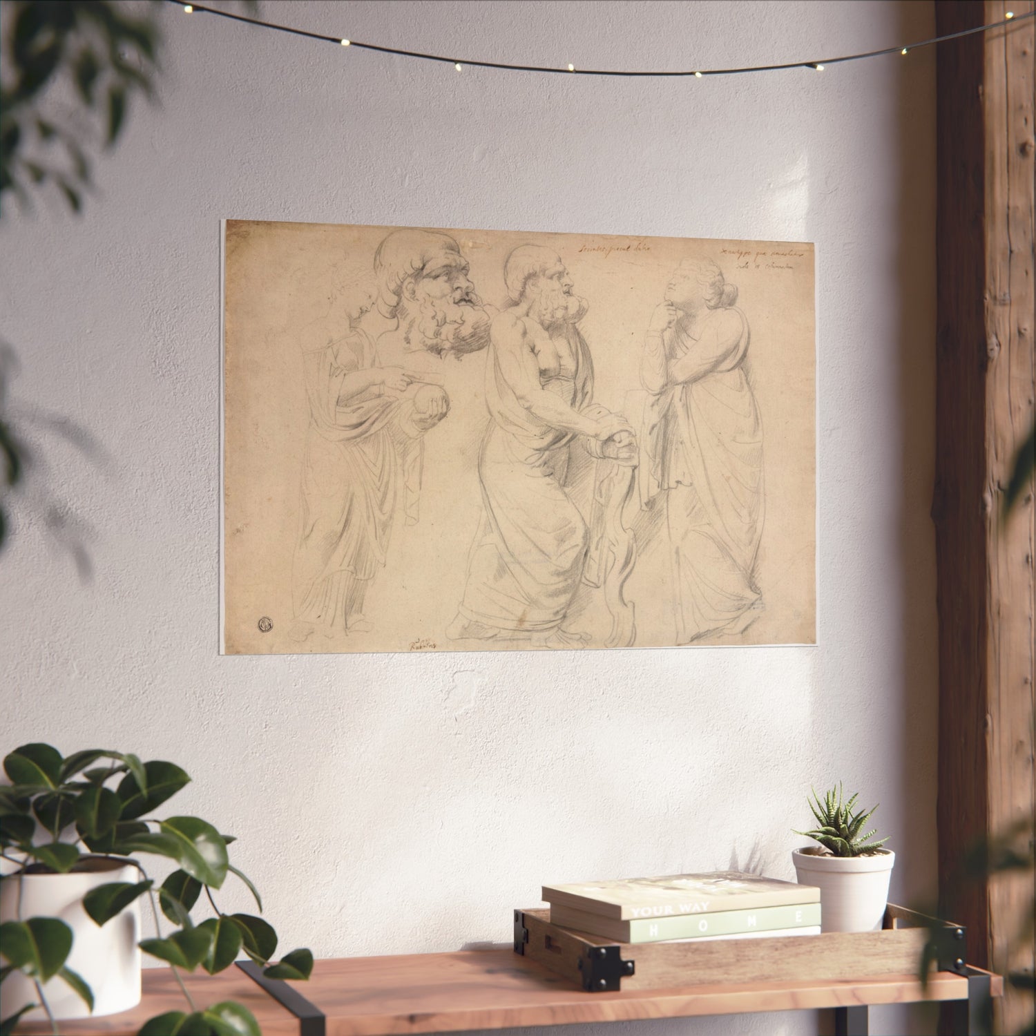 Studies of a Roman Sarcophagus - Peter Paul Rubens Fine Art Poster