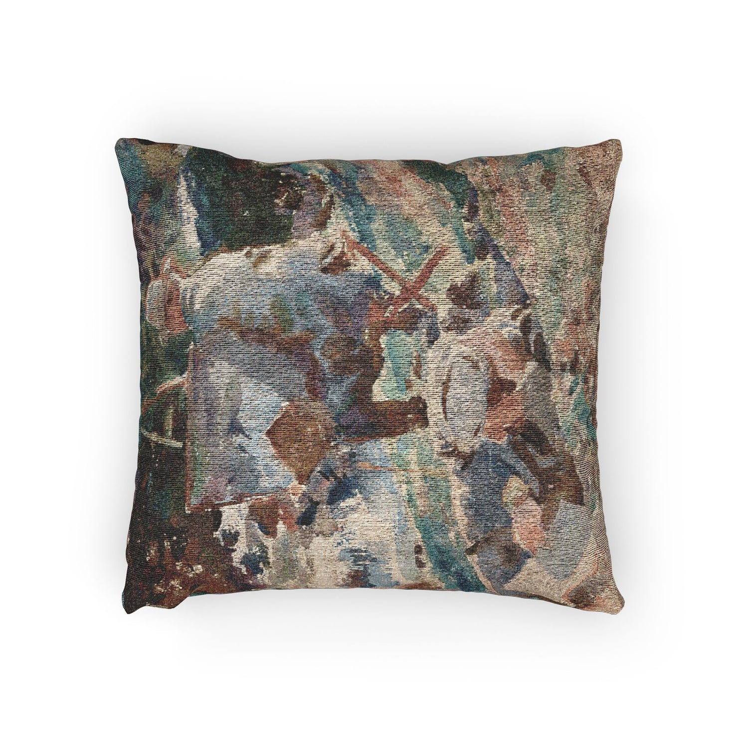 John Singer Sargent - An Artist at His Easel | Woven Pillow