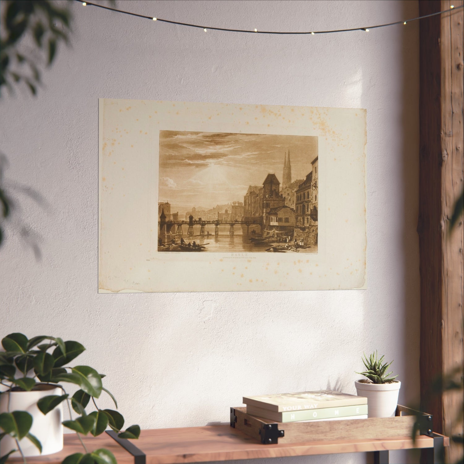 Basle - Joseph Mallord William Turner Fine Art Poster