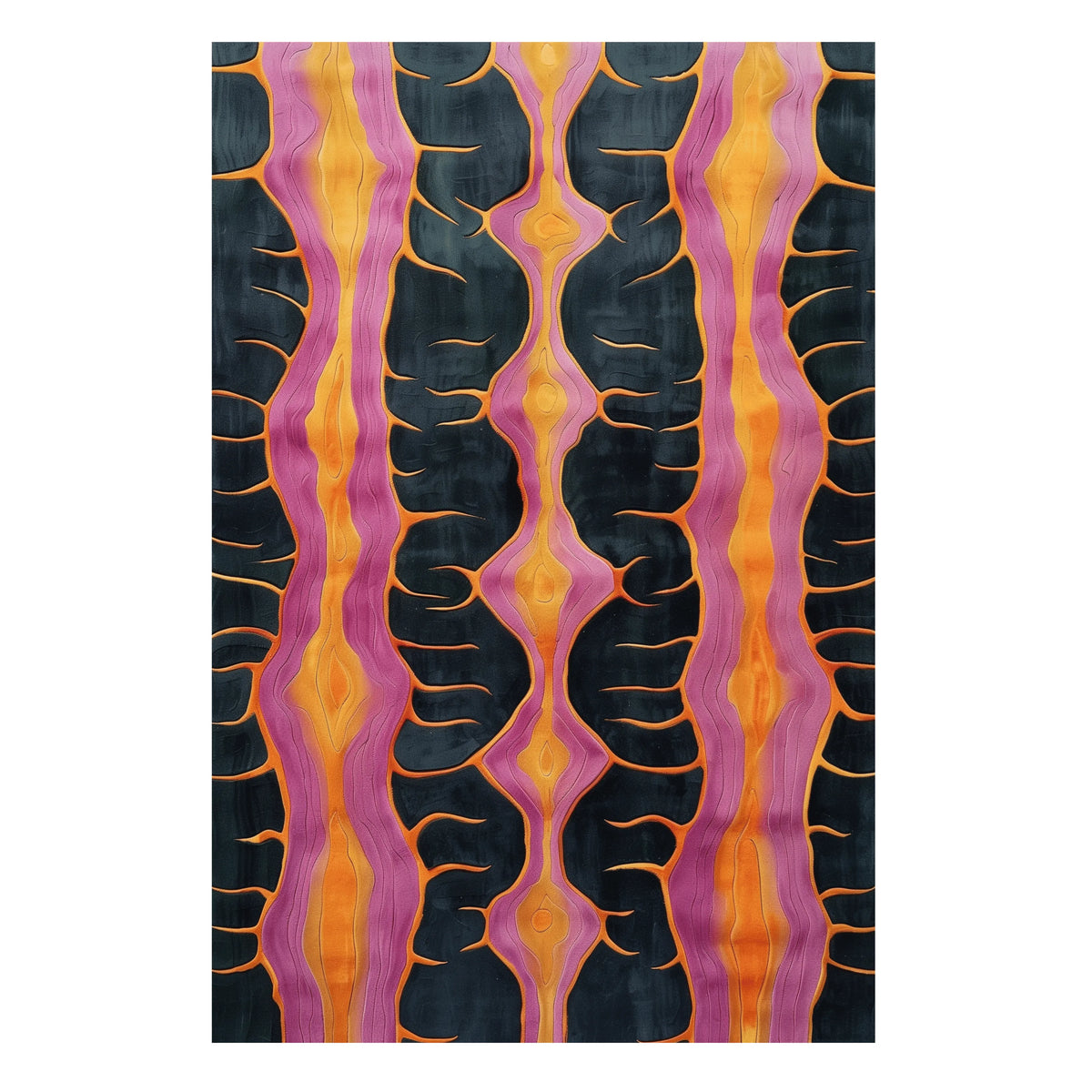 Cosmic Currents Hand Tufted Rug