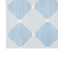 Diamond Blue Classic Dhurrie Cotton Rug