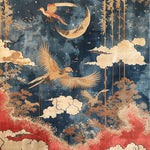 Moonlit Chinoiserie Hand Tufted Rug