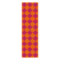 An orange pink clovers hand-tufted rug could add a vibrant and cheerful touch to a room. The combination of orange and pink colors, along with the clover motif, creates a playful and lively design that can brighten up any space. The hand-tufted construction ensures that the rug is soft, durable, and of high quality. This type of rug could work well in a variety of spaces, from a children's room to a living room, adding a pop of color and a sense of fun to the decor.