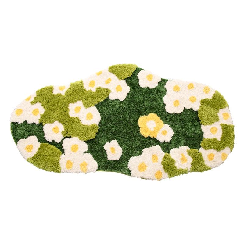 3D Garden Bloom Bath Rug 31.49 x 61" 80 x 155 CM