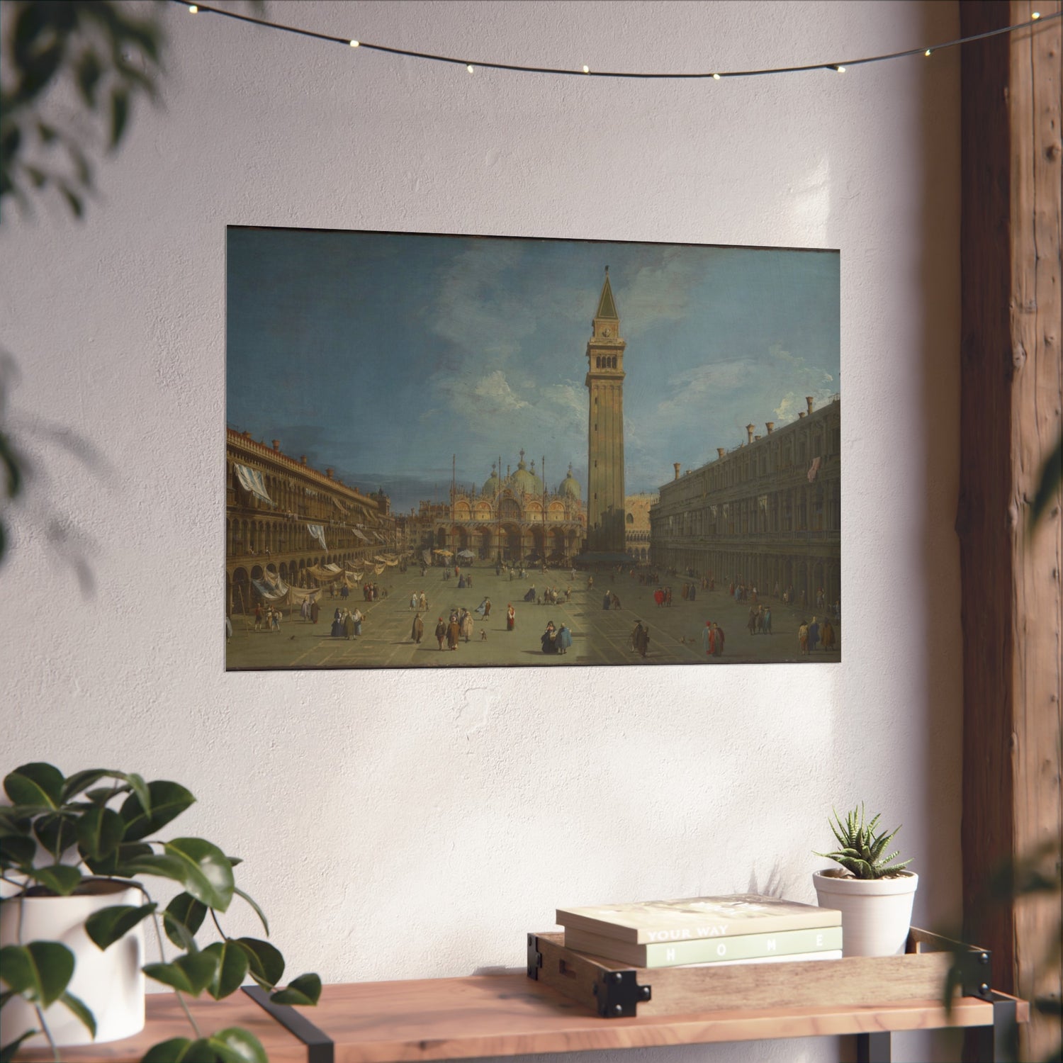 Piazza San Marco - Canaletto Fine Art Poster