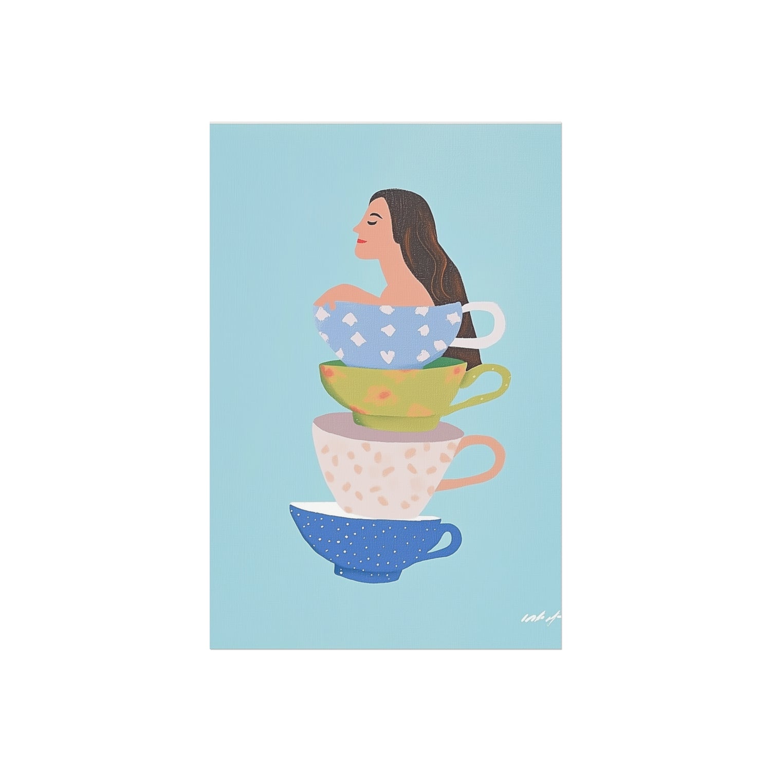 Tea Cup Daydream Fine Art Poster