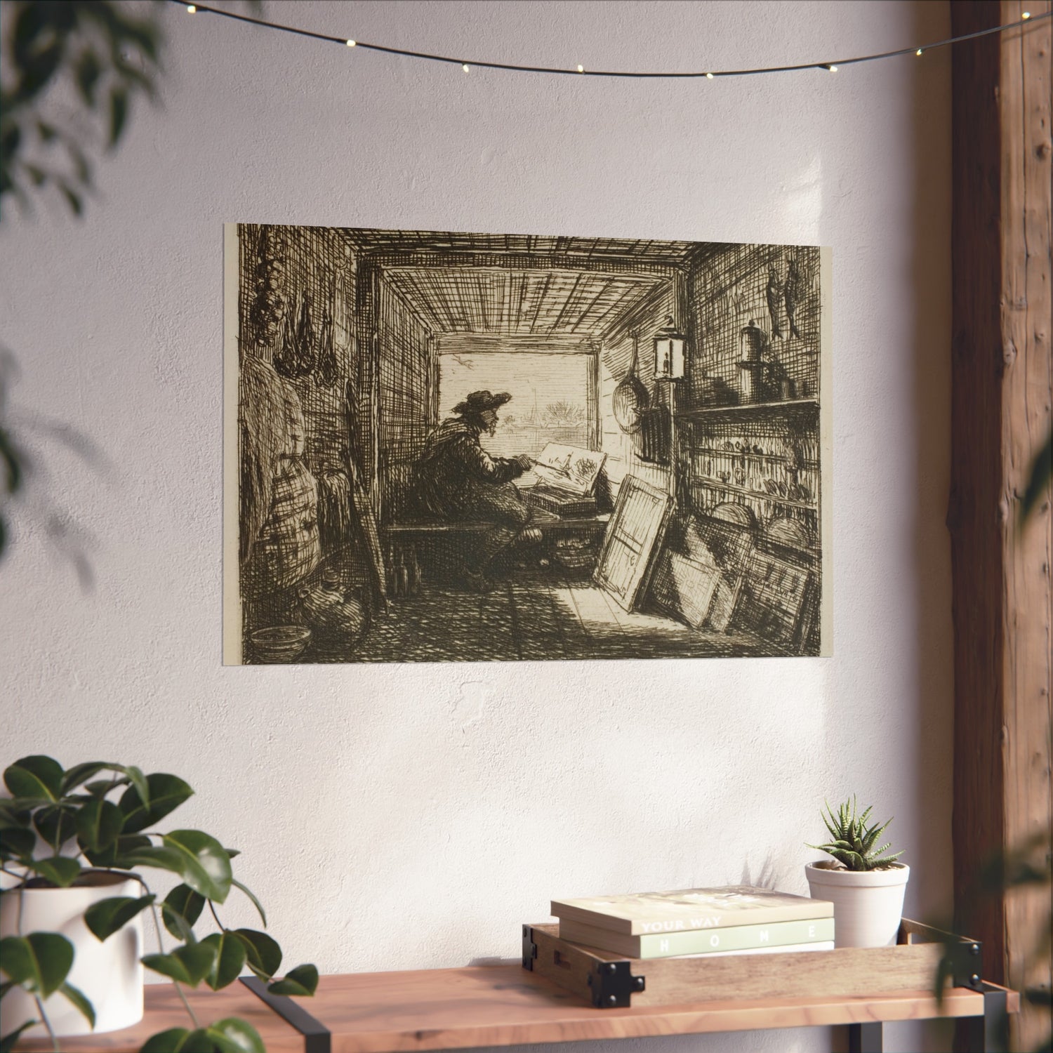 The Boat Studio - Charles François Daubigny Fine Art Poster