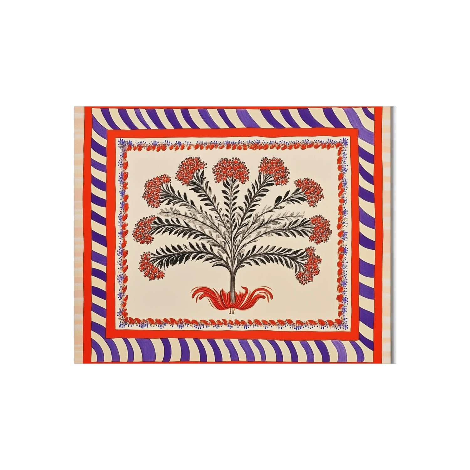 Floral Majesty Palm Fine Art Poster