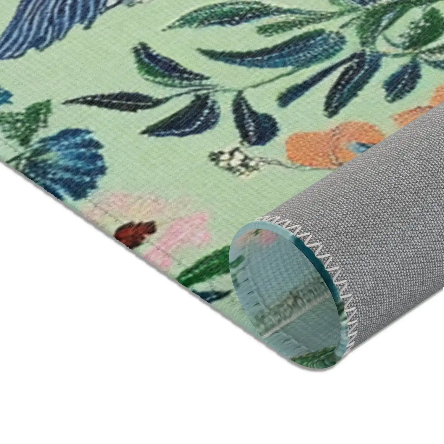 Twin Songbirds – Folk Garden Accent Rug