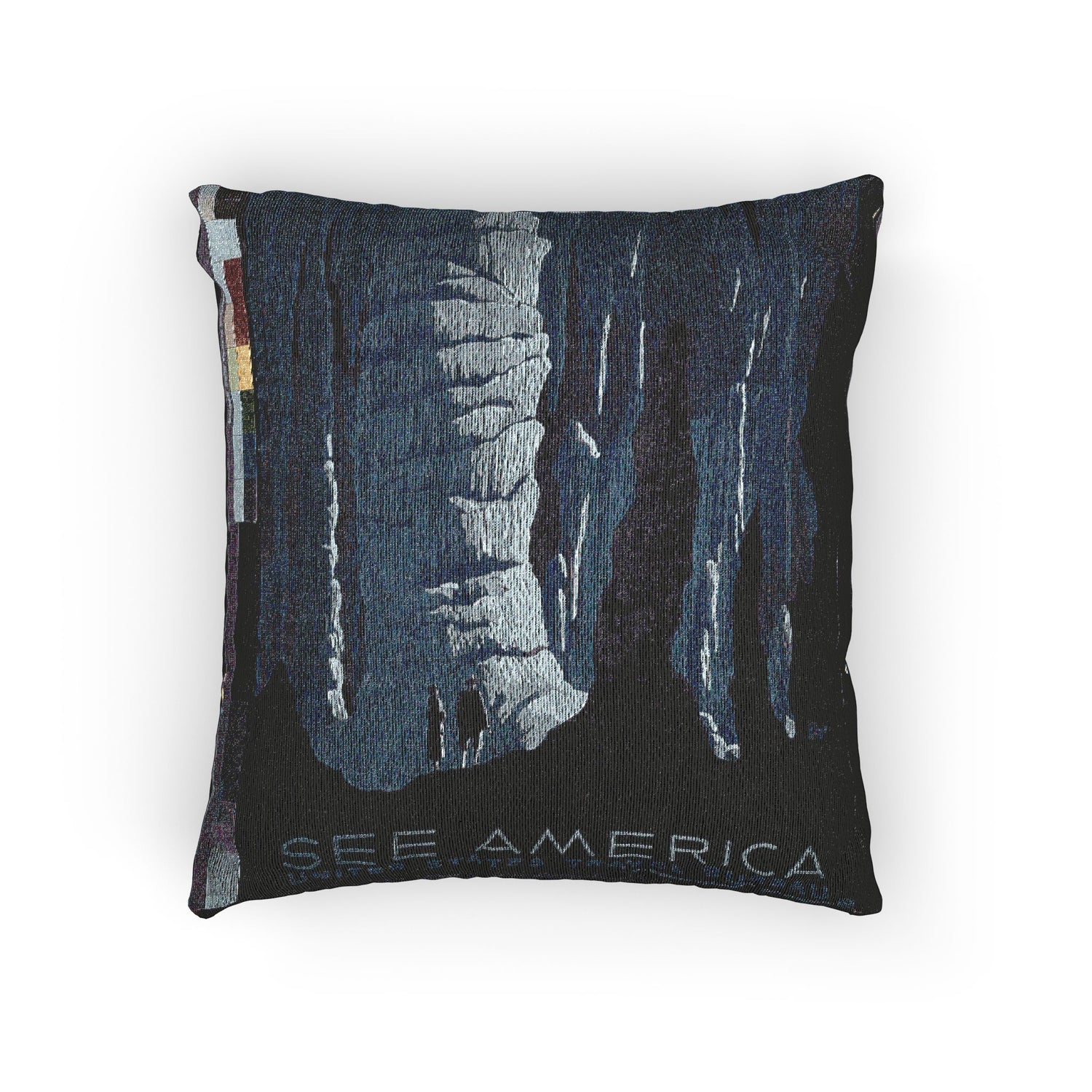See America Carlsbad Caverns Pillow