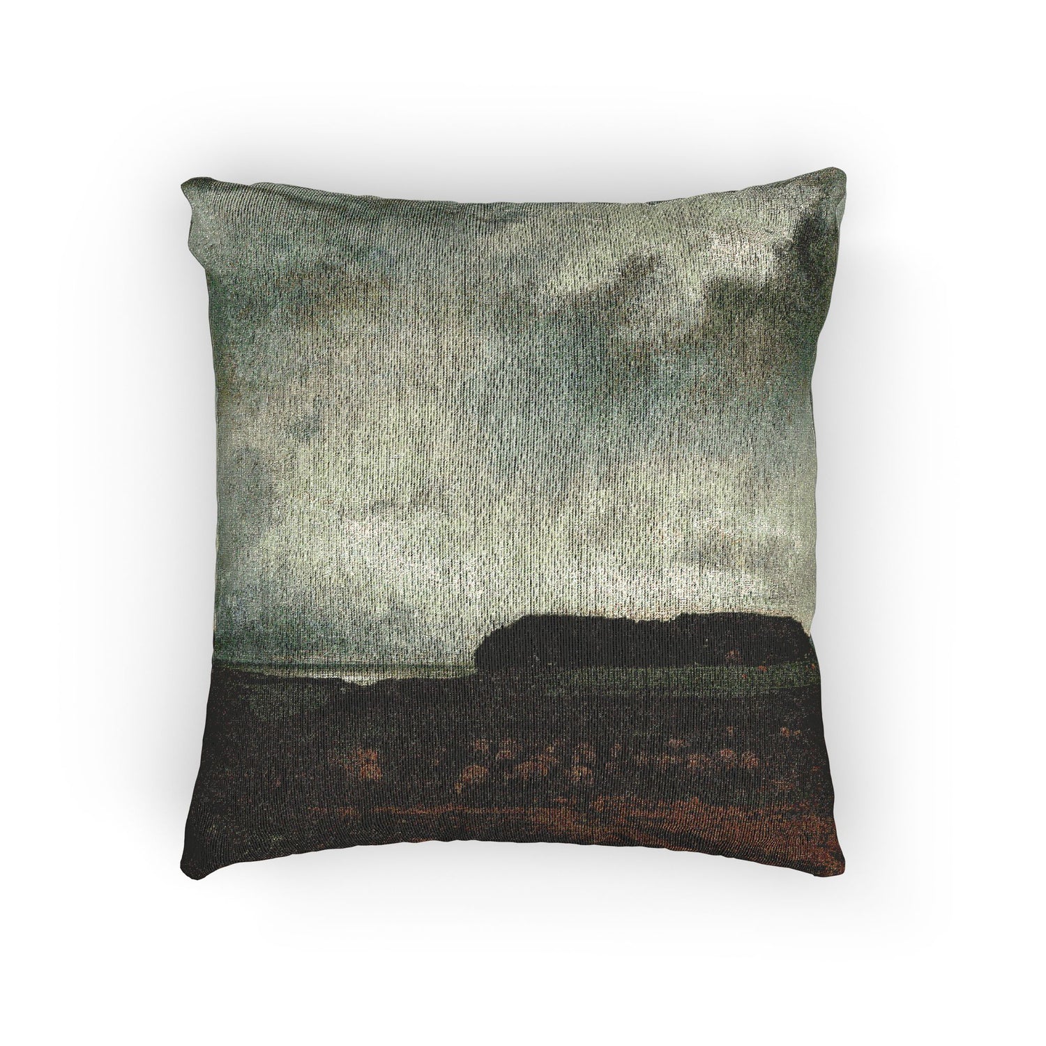 George Inness - The Storm | Woven Pillow
