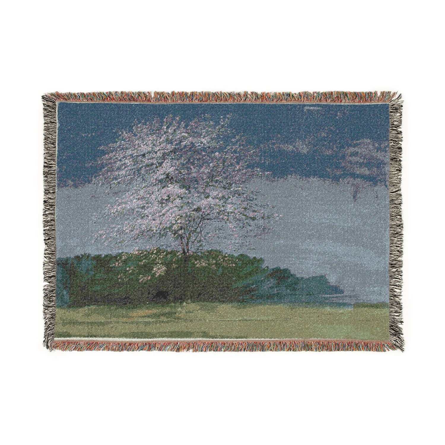 Study of a Tree in Bloom - William Turner Tapestry Blanket